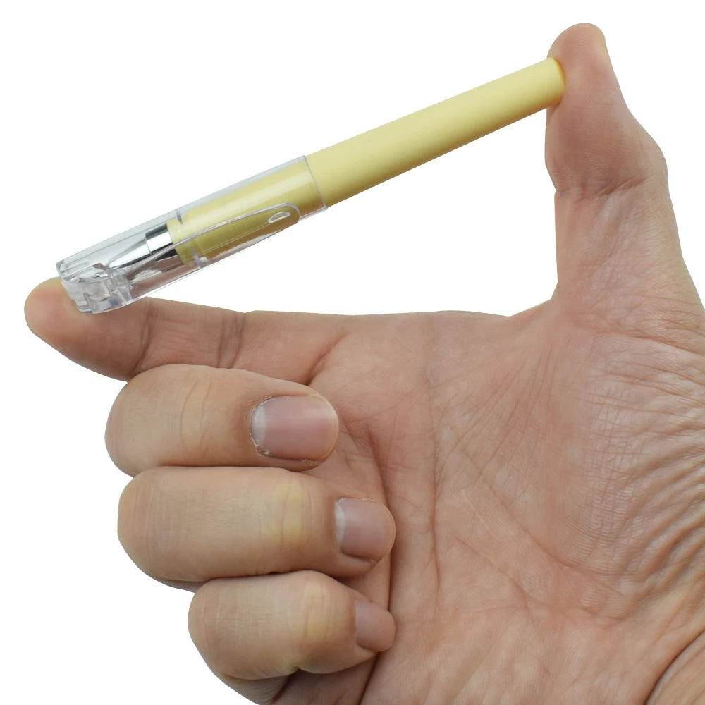 5pcs Mini Colorful Gel Pens with Cap Smooth Black Ink Cute Stationery Journaling Note Taking School Office Stationery