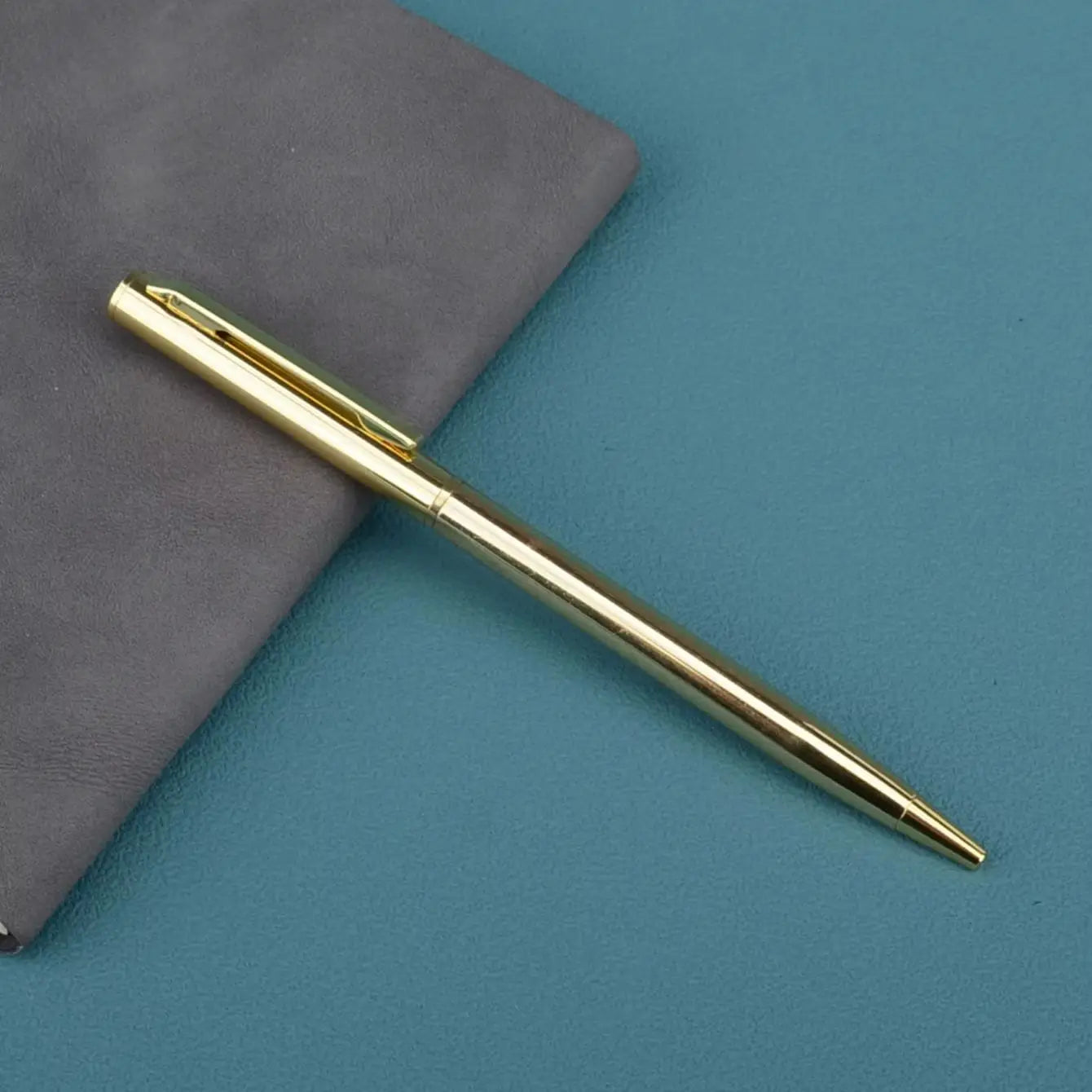 Retractable Metal Ballpoint Pen - Smooth Writing Office Pen, Creative Business Gift for Men & Women, Elegant Signature Pen