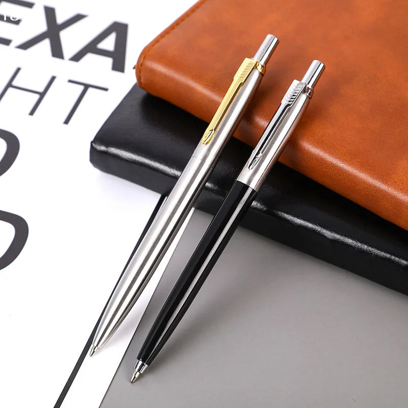 Business Men Birthday Gift Writing Pen SCHOOL STATIONERI High Quality Full Metal Lattice Shape Luxury Ballpoint Pen